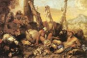 CASTIGLIONE, Giovanni Benedetto Fable of Diogenes Germany oil painting artist